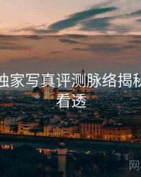 秀人网独家写真评测脉络揭秘，带你看透